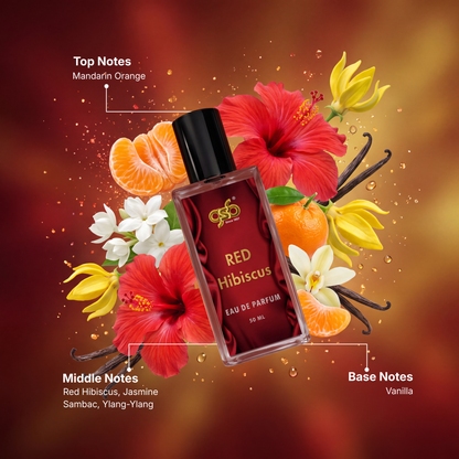 GSB Red Hibiscus Eau De Parfum Inspired From Ja Milan Red Hibiscus - 2