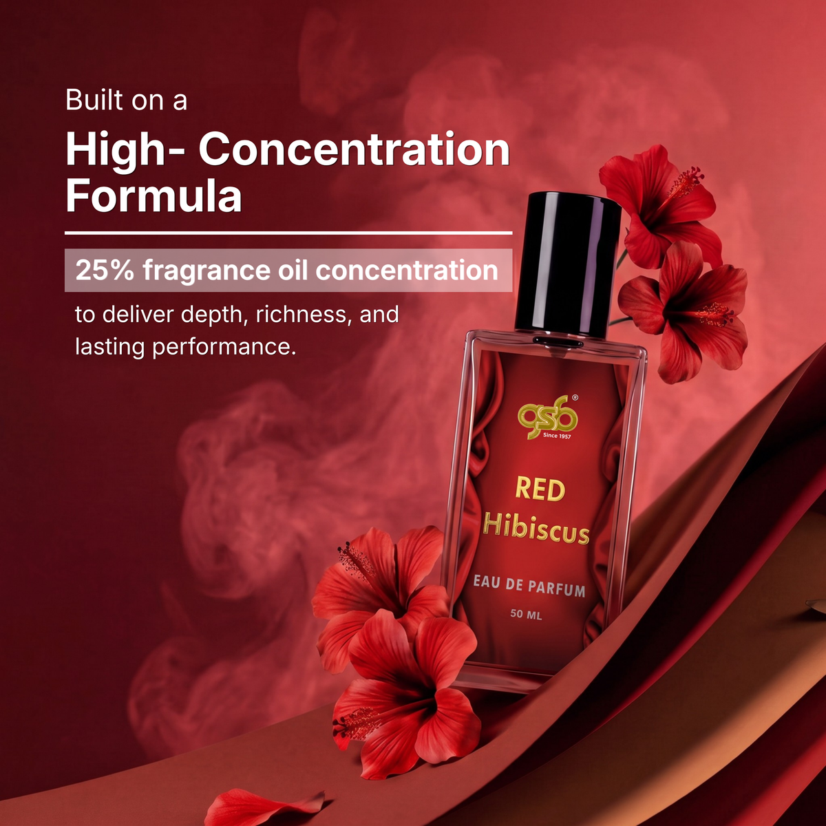 GSB Red Hibiscus Eau De Parfum Inspired From Ja Milan Red Hibiscus - 3
