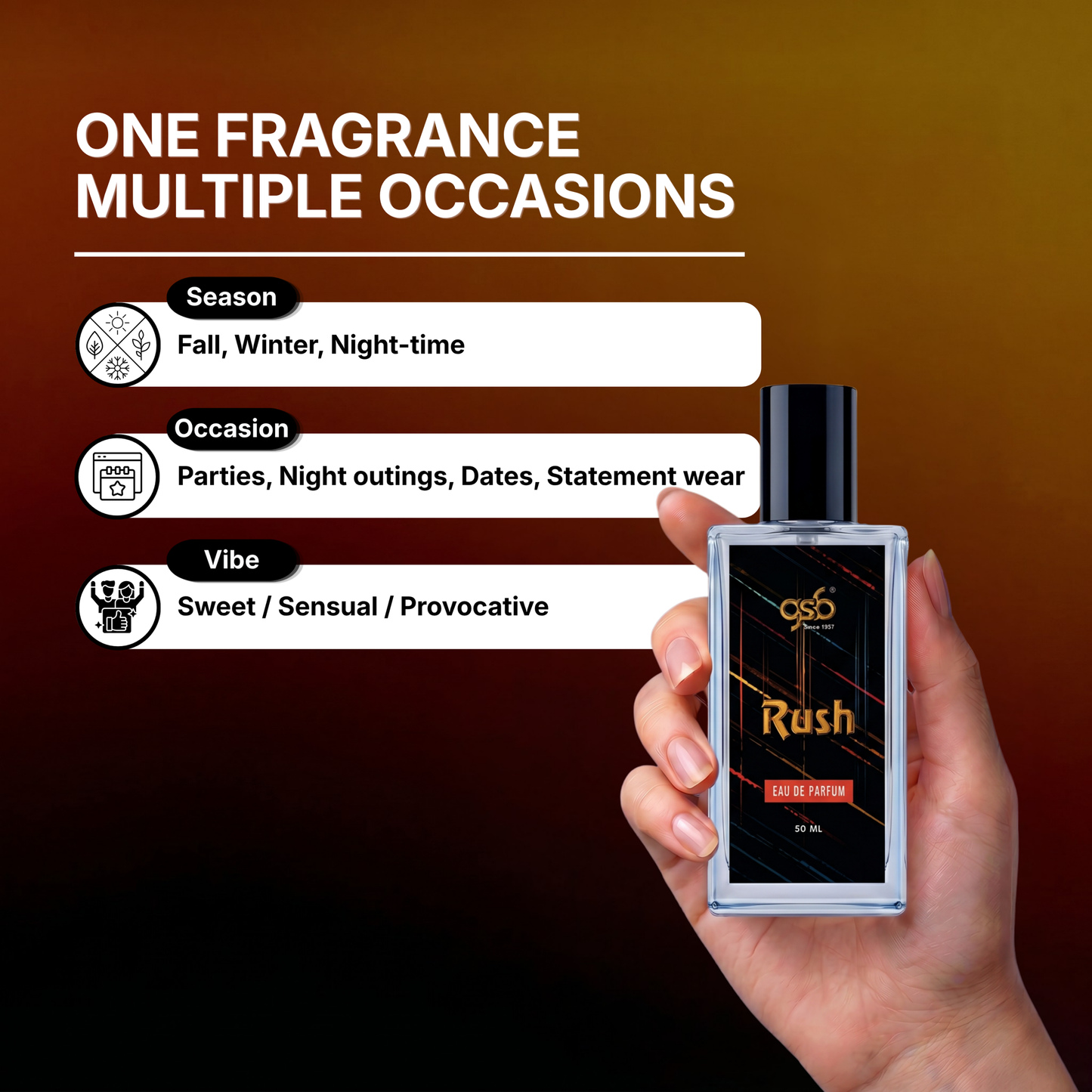 GSB Rush Eau De Parfum Inspired From Gcci Rush - 4