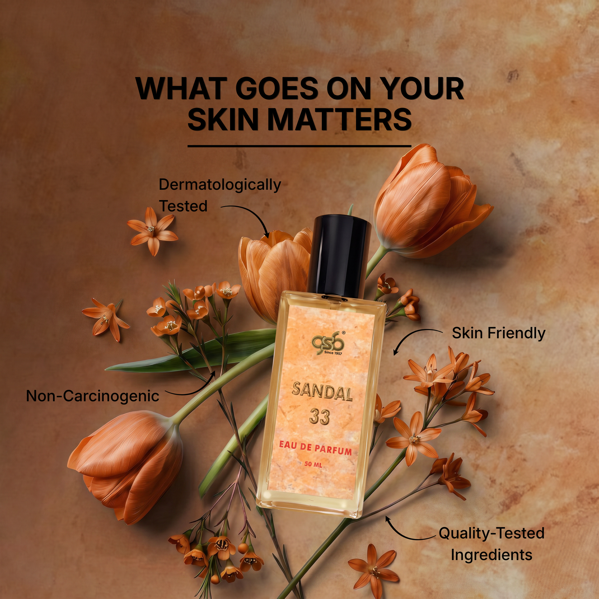GSB Sandal 33 Eau De Parfum Inspired From Sandal 33 Lo Labe - 6