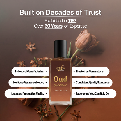 GSB Satin Oud Eau De Parfum Inspired From Oud Satin Mood MFK - 5