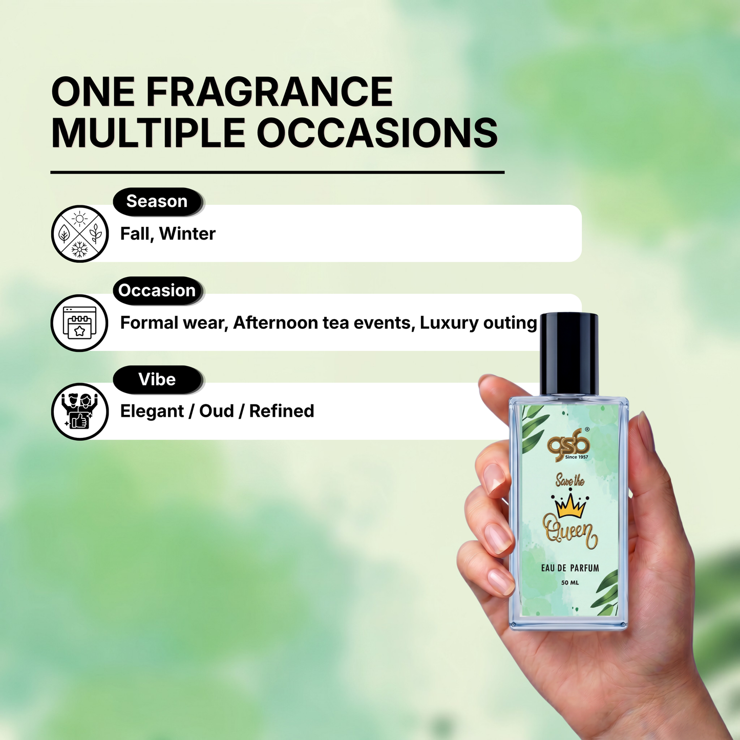 GSB Save The Queen Eau De Parfum Inspired From Atskinson Save The Queen - 3