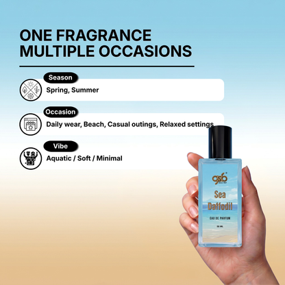 GSB Sea Daffodil Eau De Parfum Inspired From Ja Milan Sea Daffodil - 4