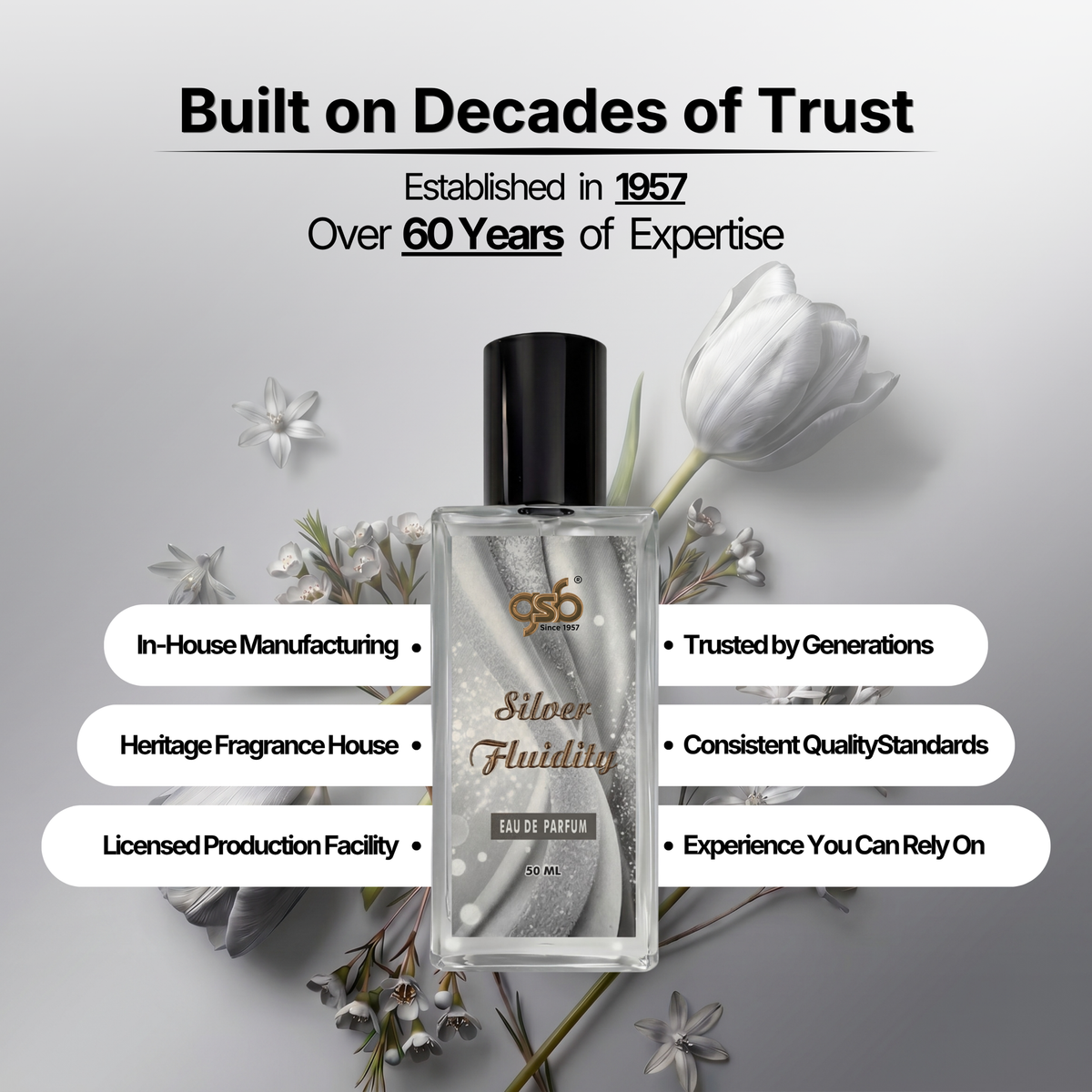 GSB Silver Fluidity Eau De Parfum Inspired From MFK Silver Fluidity - 5
