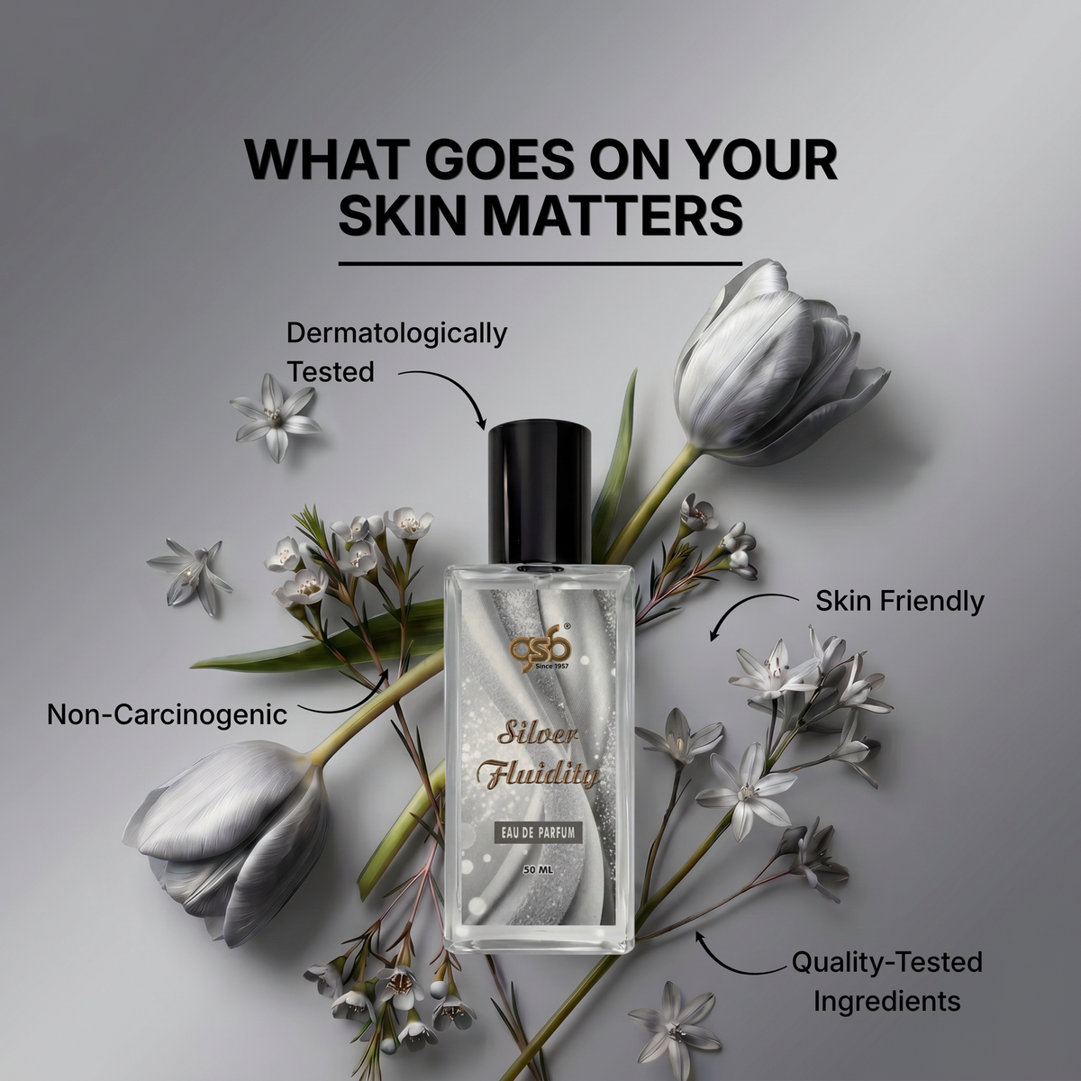 GSB Silver Fluidity Eau De Parfum Inspired From MFK Silver Fluidity - 6