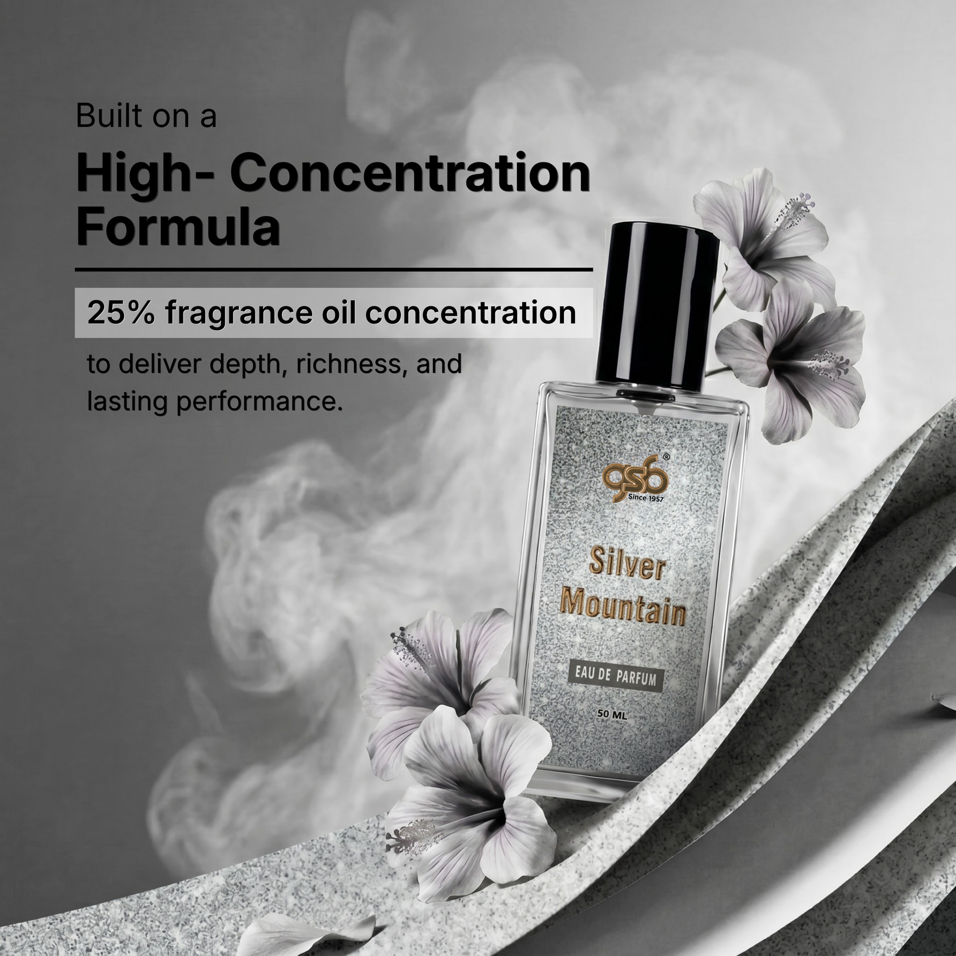GSB Silver Mountain Eau De Parfum Inspired From Greed Silver Mountain - 3