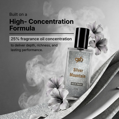 GSB Silver Mountain Eau De Parfum Inspired From Greed Silver Mountain - 3