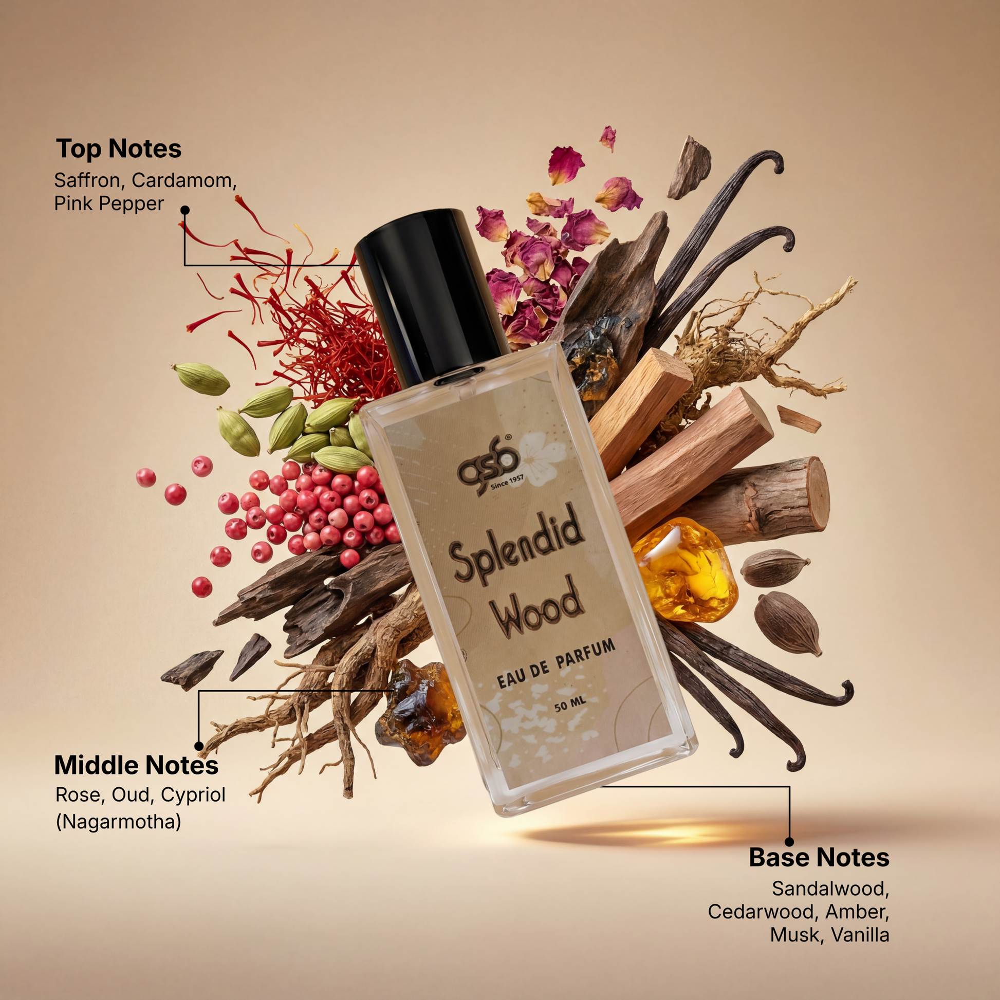 GSB Splendid Wood Eau De Parfum Inspired From Splendid Wood Ysl - 2