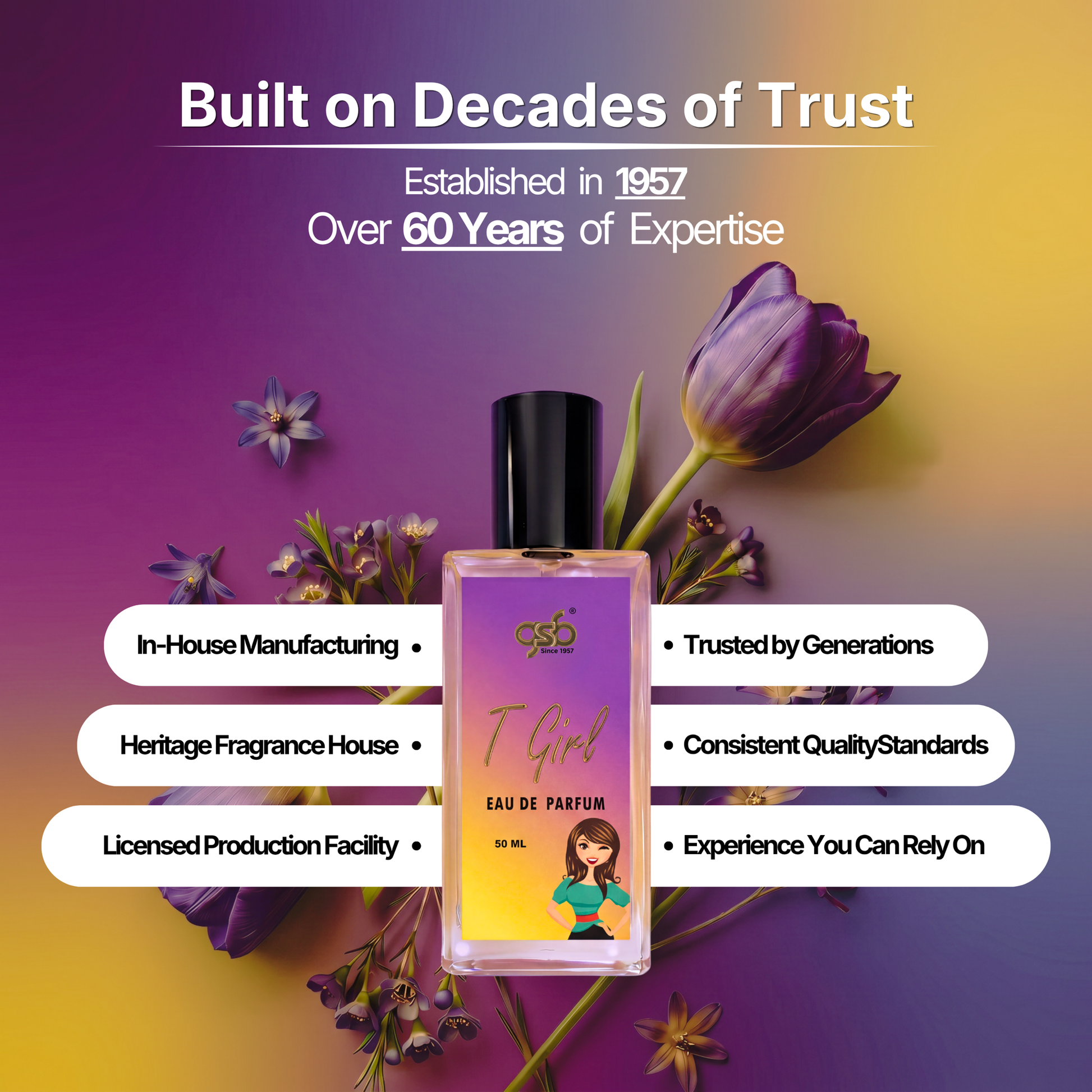 GSB T Girl Eau De Parfum Inspired From Tomy Girl - 5