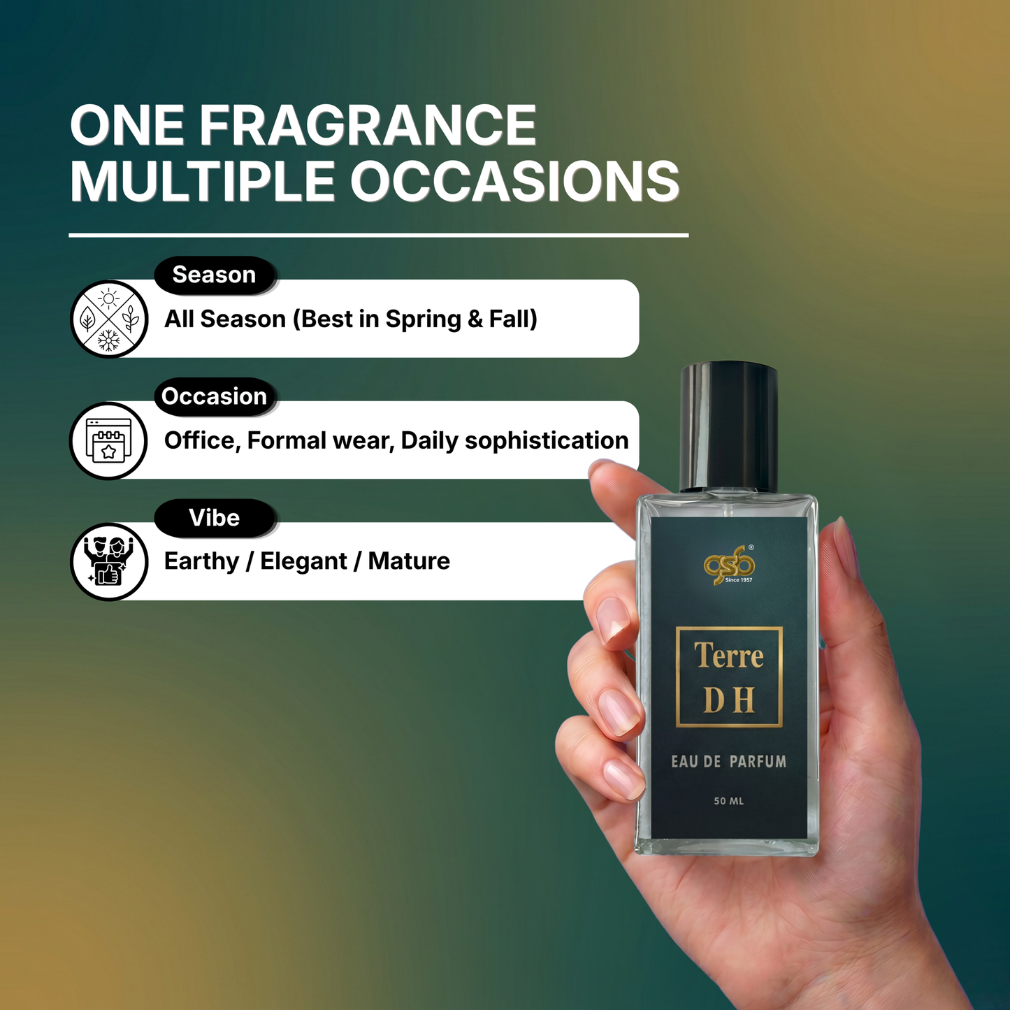 GSB Terre De Eau De Parfum Inspired From Terre De Harmes - 4