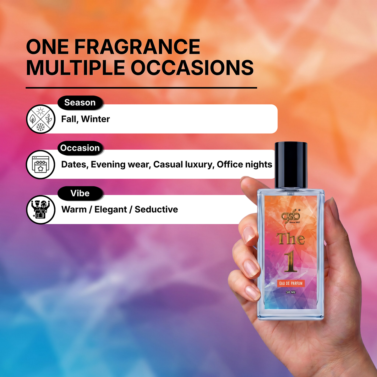 GSB The One Eau De Parfum Inspired From Dloce Gbbana The One - 4