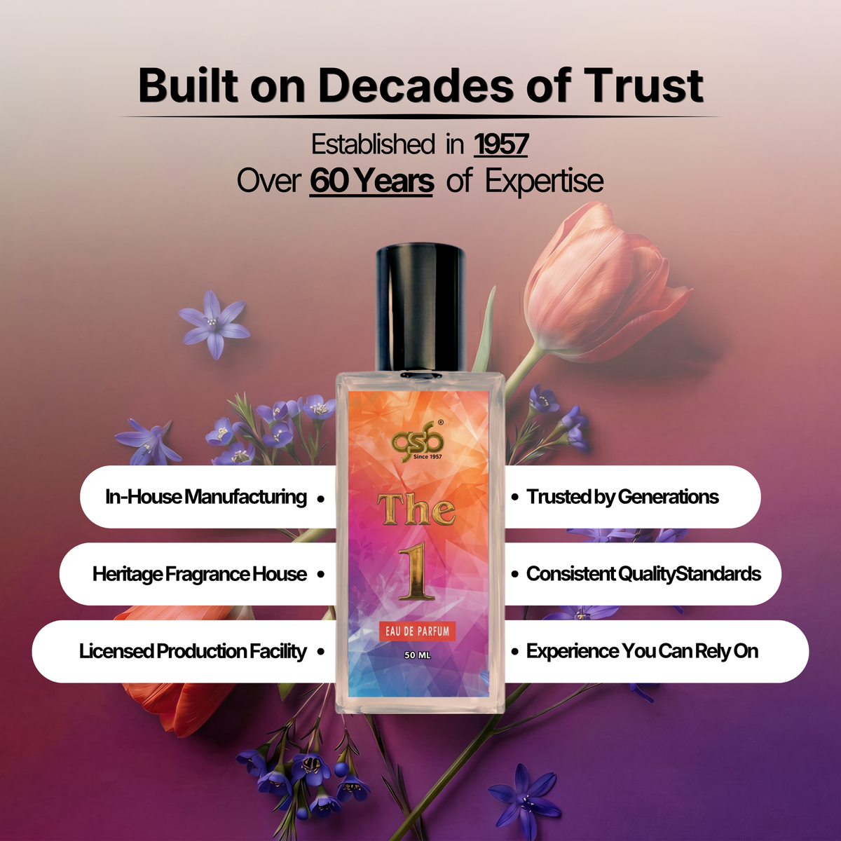 GSB The One Eau De Parfum Inspired From Dloce Gbbana The One - 5