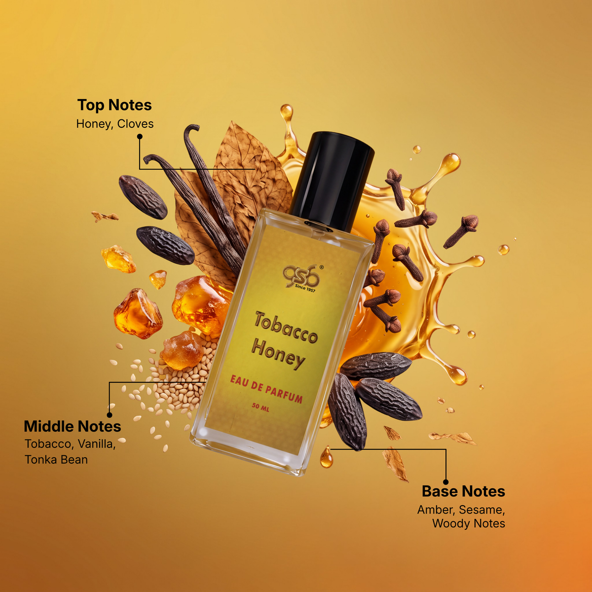 GSB Tobacco Honey Eau De Parfum Inspired From Gurlain Tobacco Honey - 2