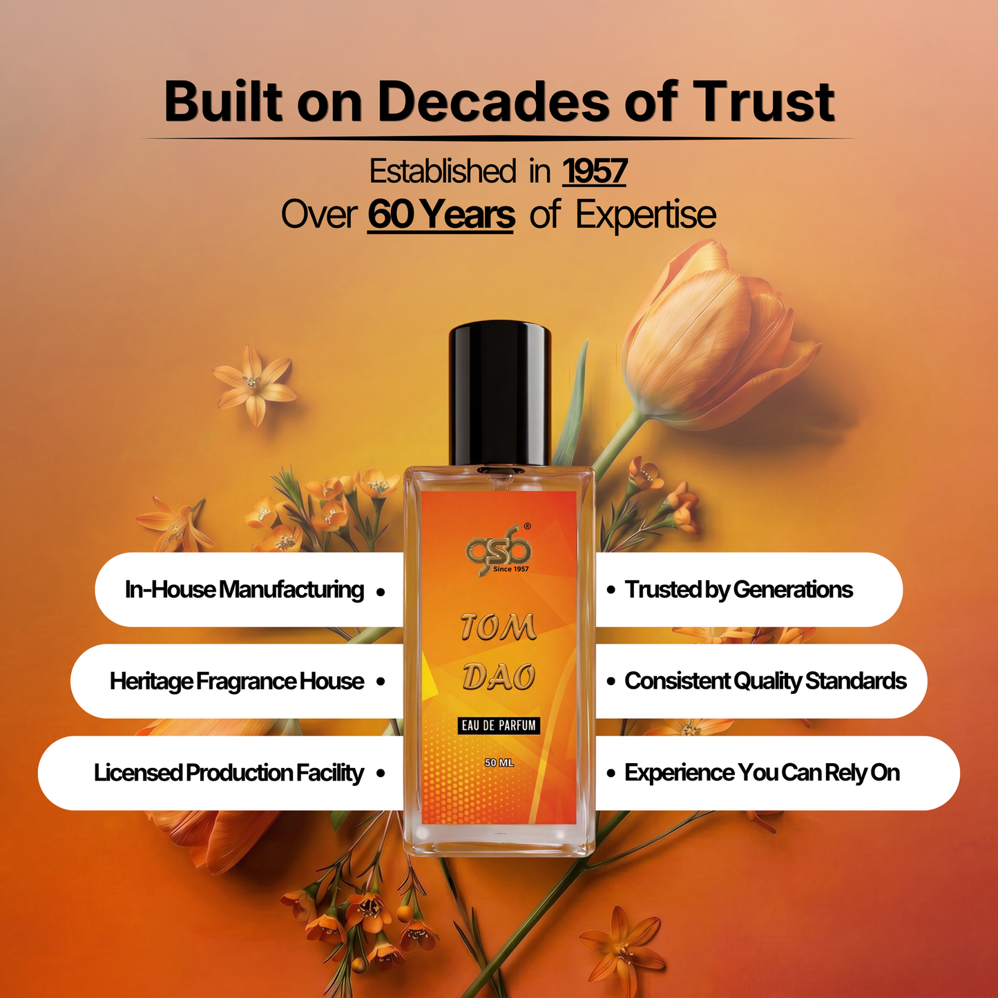 GSB Tom Dao Eau De Parfum Inspired From Dutyq Tom Dao - 5