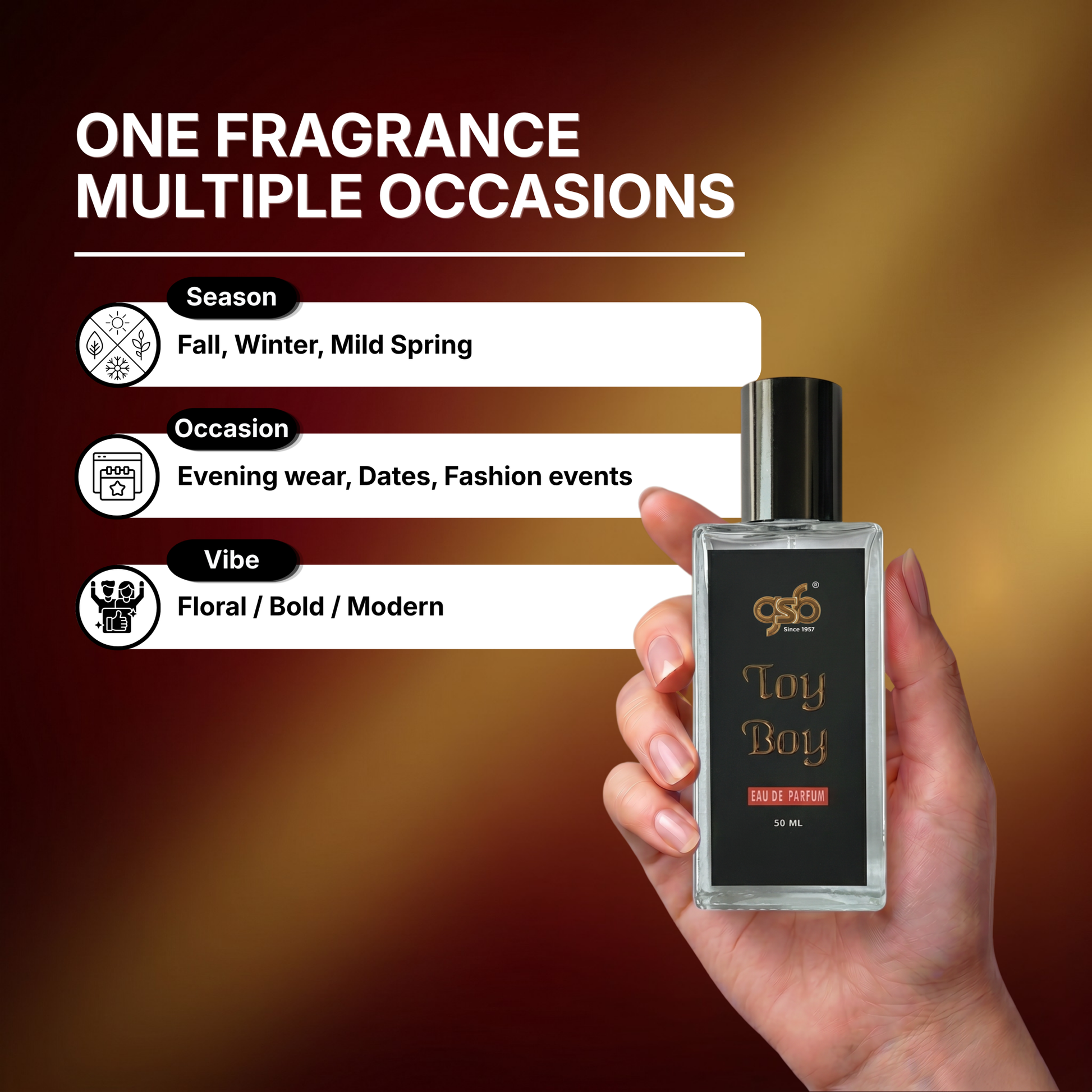 GSB Toy Boy Eau De Parfum Inspired From Moscino Toy Boy - 4