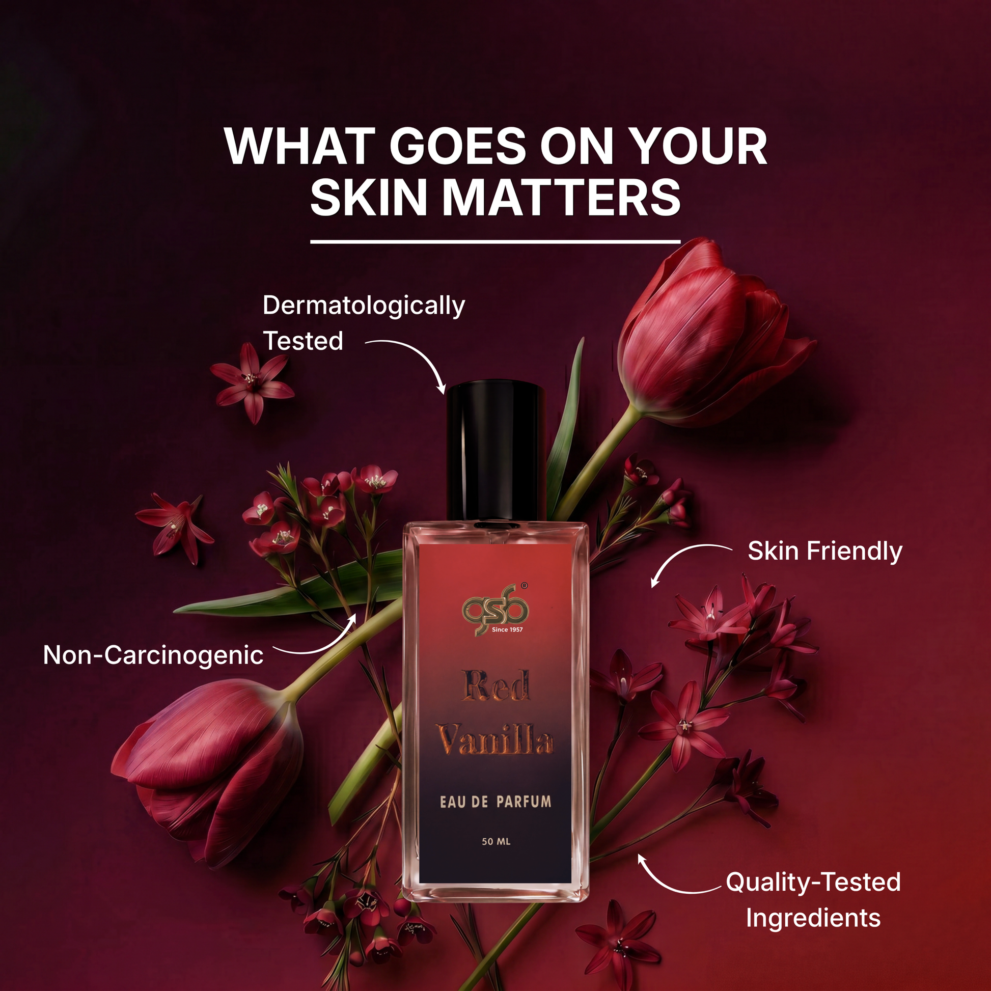 GSB Vanilla Eau De Parfum Inspired From Zrra Red Vanilla - 6