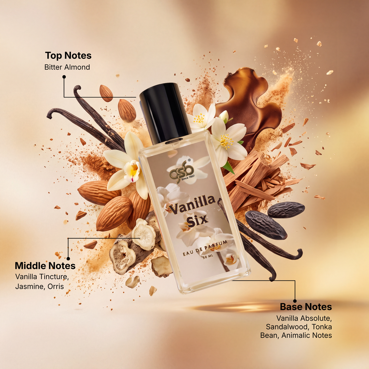 GSB Vanilla Six Eau De Parfum Inspired From Fom Tord Vanilla Six - 2