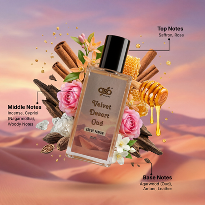 GSB Velvet Desert Oud Eau De Parfum Inspired From Dloce Gbbana Desert Oud - 2