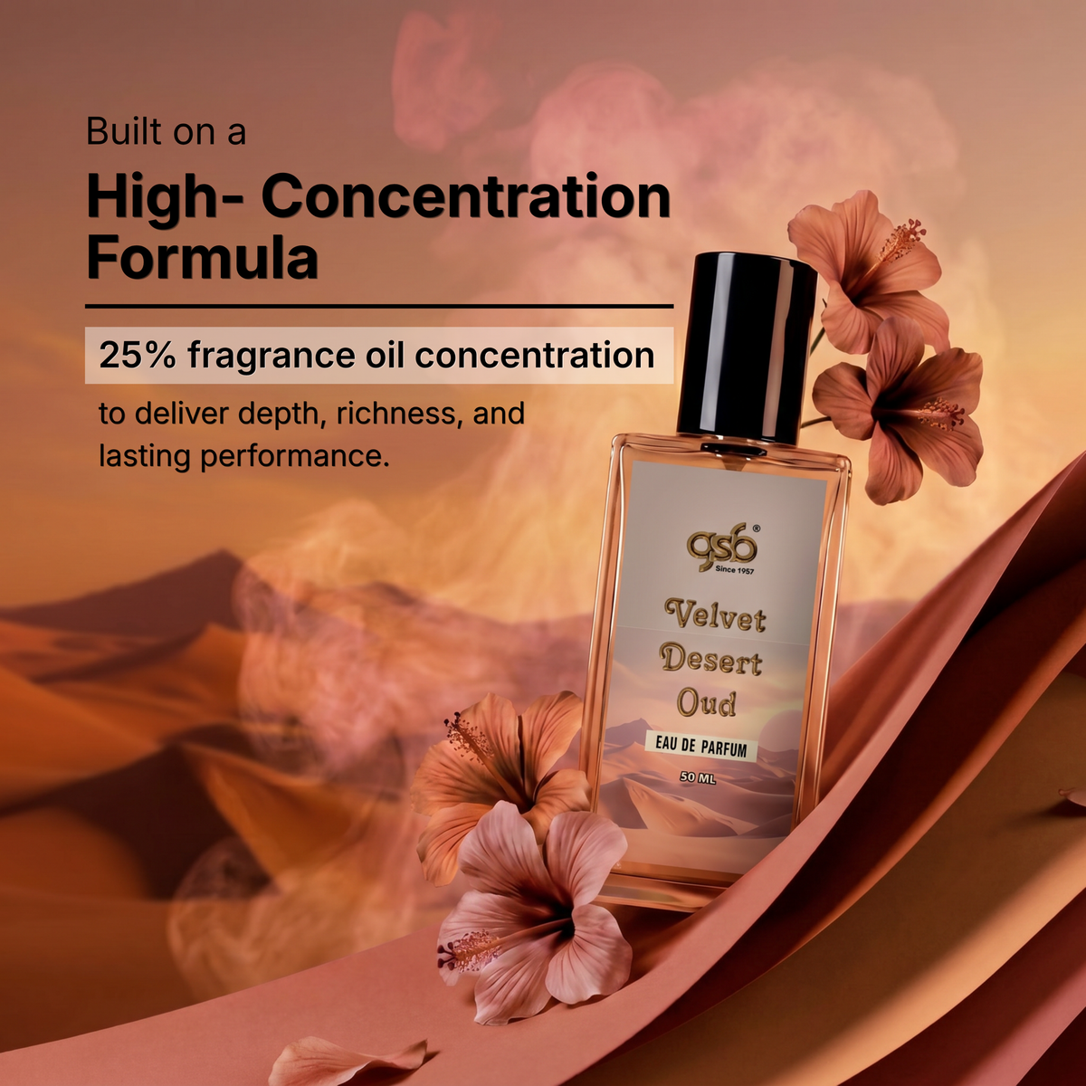 GSB Velvet Desert Oud Eau De Parfum Inspired From Dloce Gbbana Desert Oud - 3