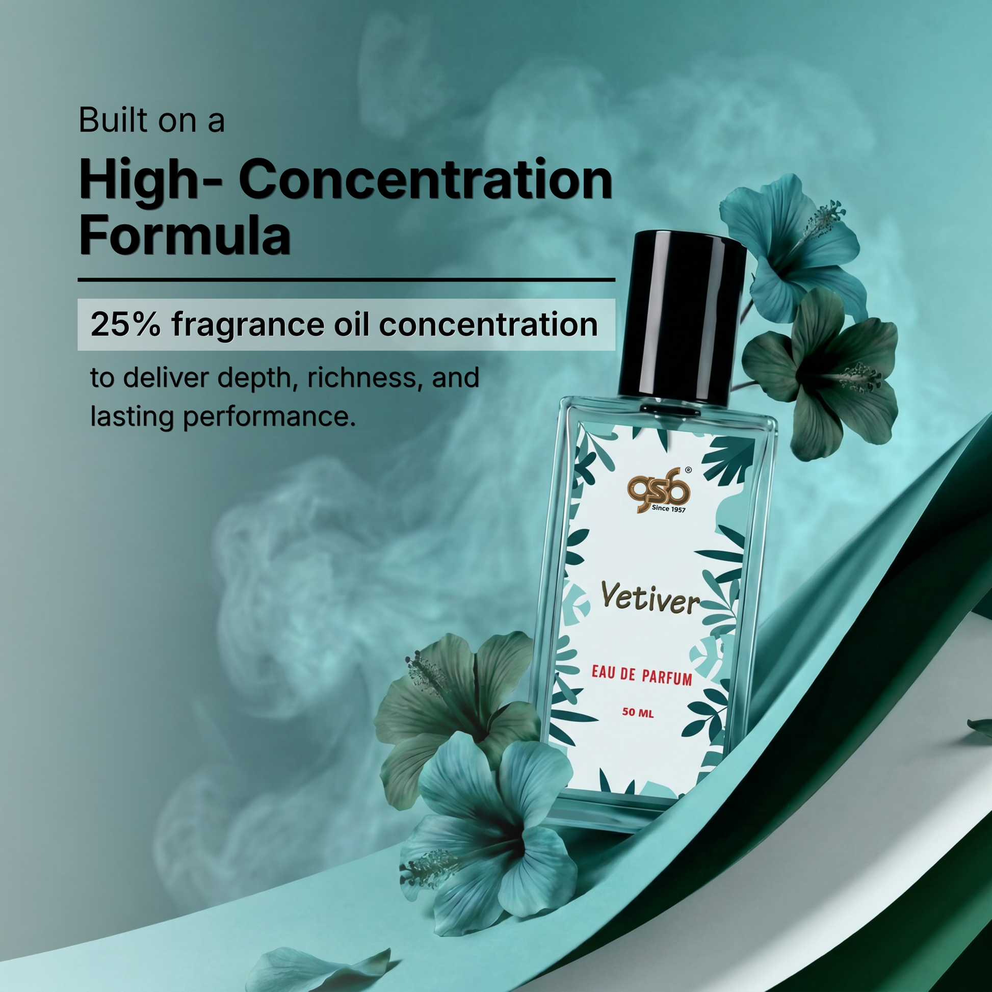 GSB Vetiver Eau De Parfum Inspired From Greed Vetiver - 3
