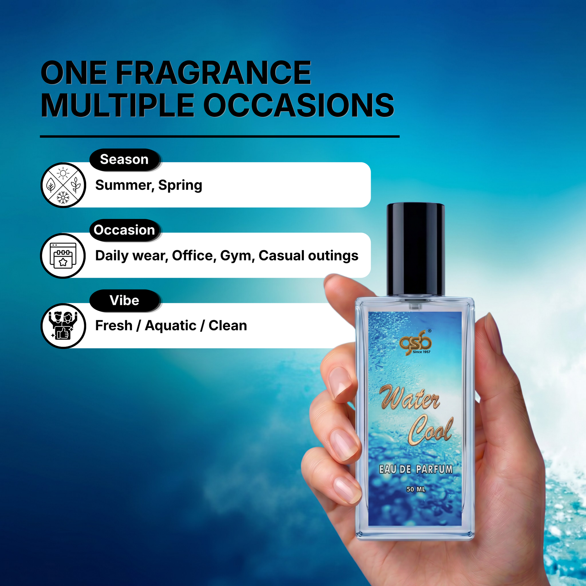 GSB Water Cool Eau De Parfum Inspired From Davidonn Water Cool - 4