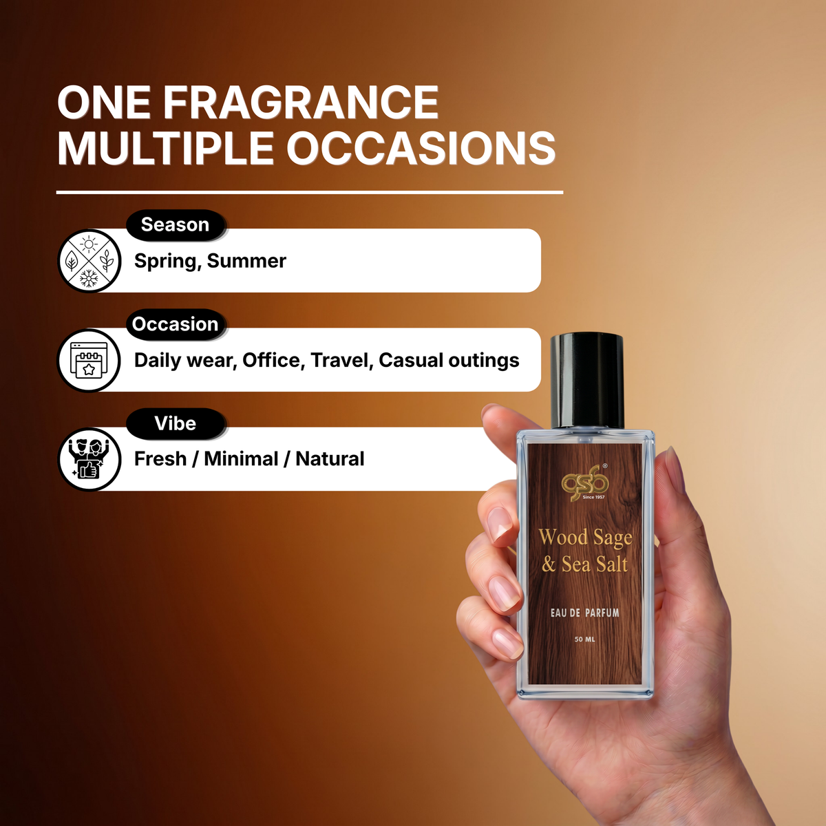 GSB Wood Sage and Sea Salt Eau De Parfum Inspired From Ja Milan Wood Sage and Sea Salt - 4