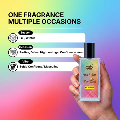 GSB Yes I am The King Eau De Parfum Inspired From Geparle King - 4